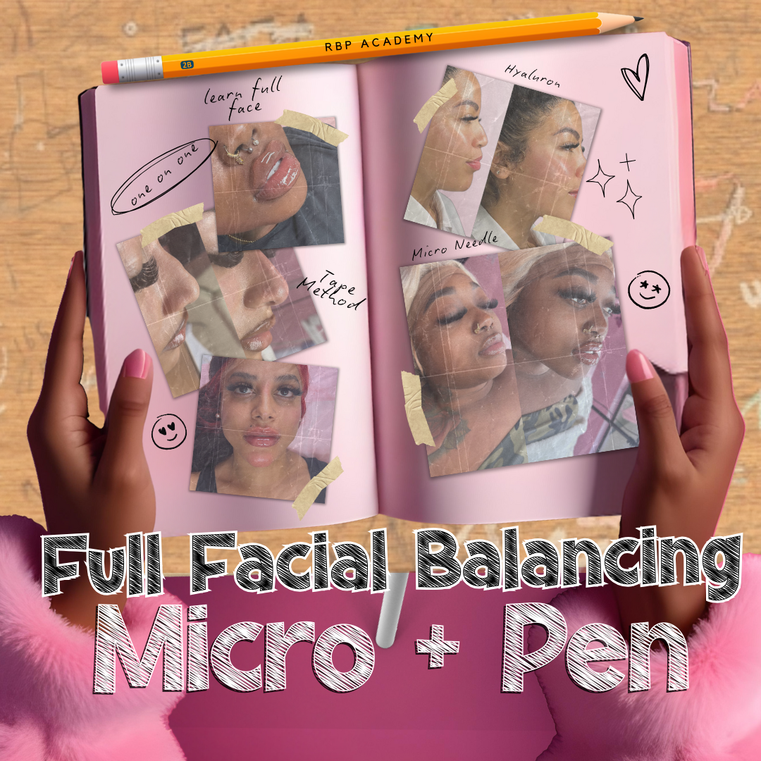 One-On-One All in One Full Facial Balancing with the Micro + Hyaluron Pen Course