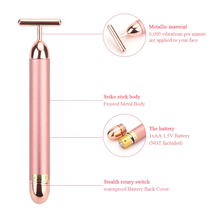 Load image into Gallery viewer, T massager (rose gold)