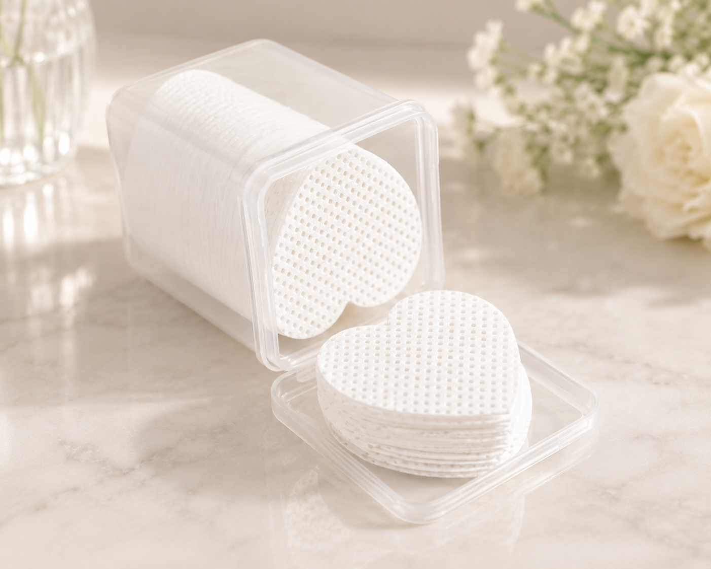 Heart-shaped Adhesive Cleanser Wipes