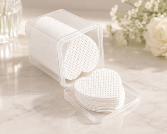 Heart-shaped Adhesive Cleanser Wipes
