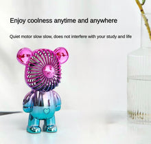 Load image into Gallery viewer, Mini Bear Electric Fan
