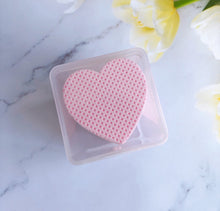 Load image into Gallery viewer, Heart-shaped Pink Adhesive Cleanser Wipes
