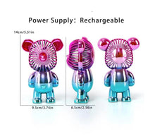 Load image into Gallery viewer, Mini Bear Electric Fan
