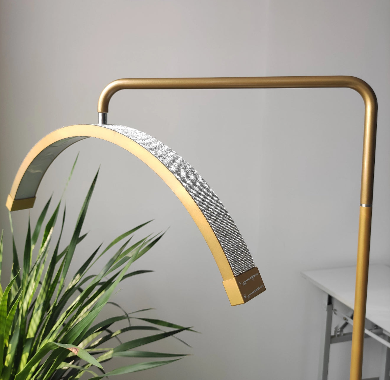 Moon light with diamond and touch control