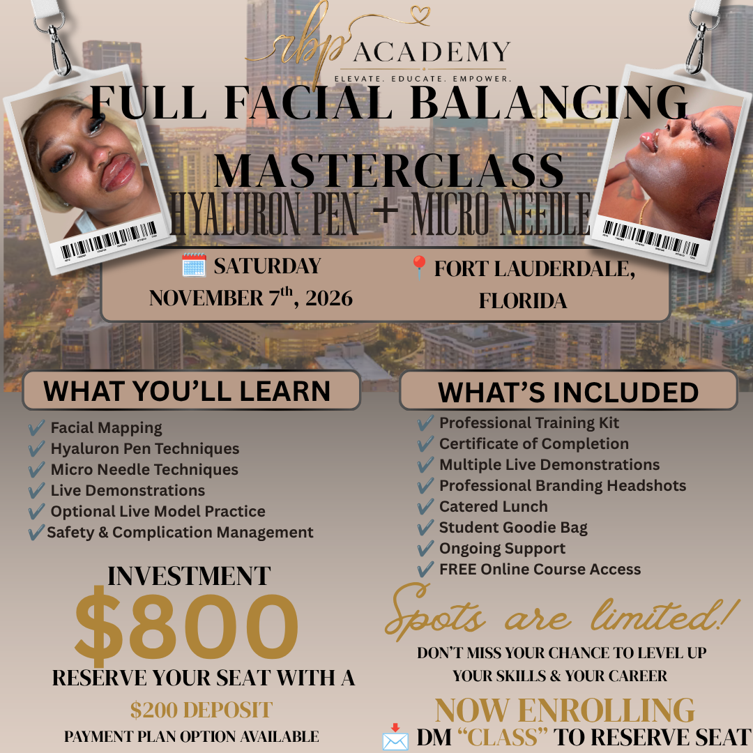 Group Masterclass Full Facial Balancing Hyaluron Pen + Micro Needle